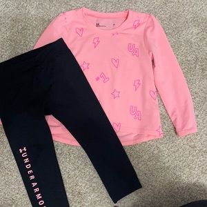 Under Armour size 2T outfit.